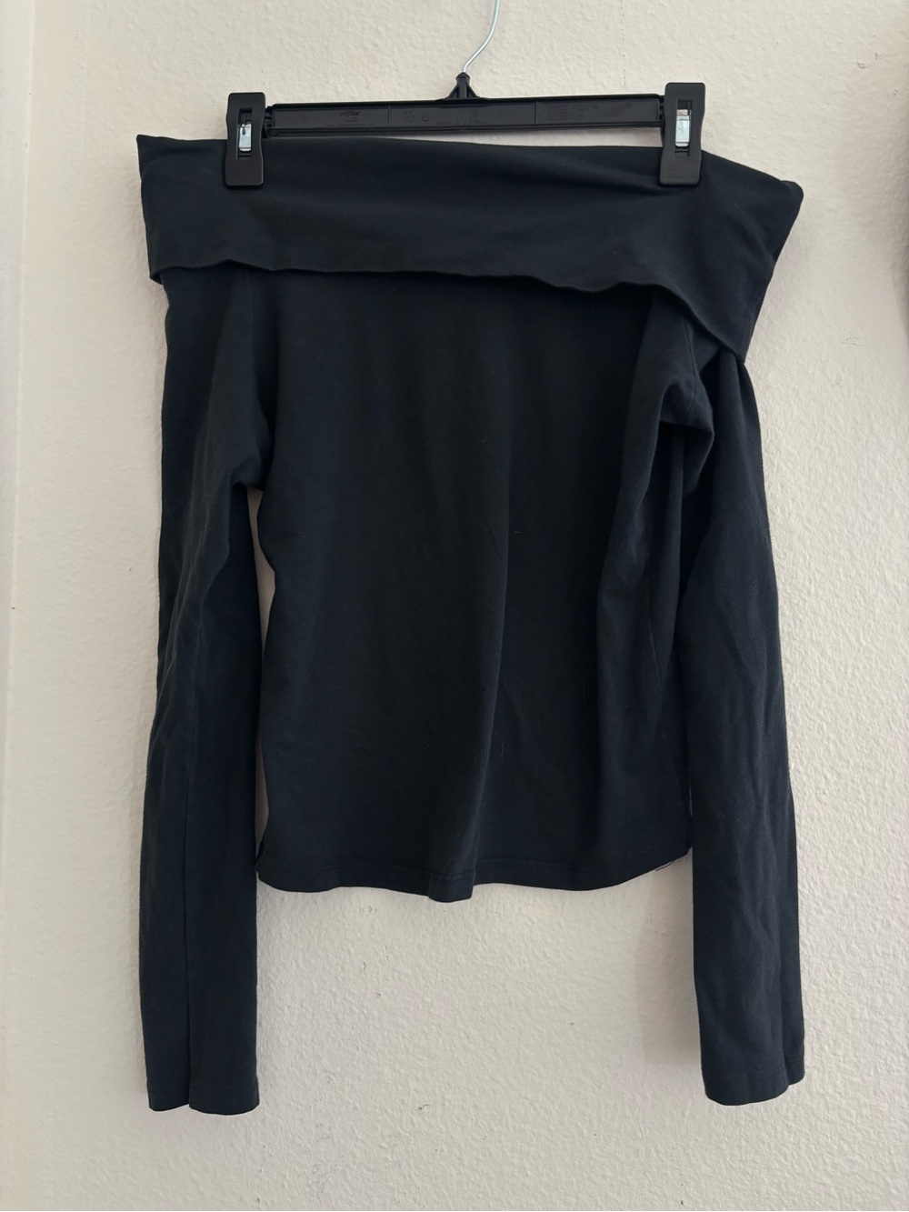 Brandy Melville off the shoulder cotton long sleeve